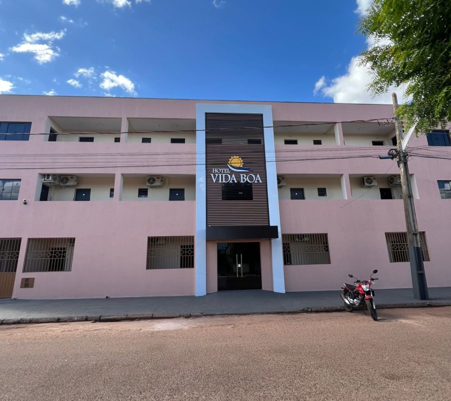 fachada hotel vida boa sao felix do araguaia